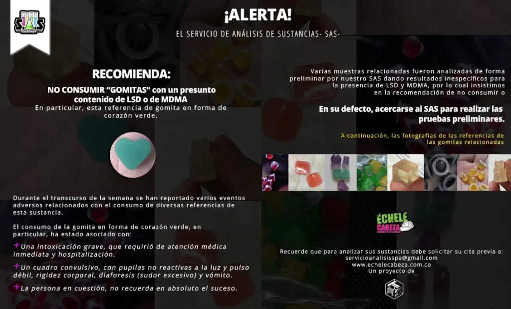 alertas infograficas gomitas